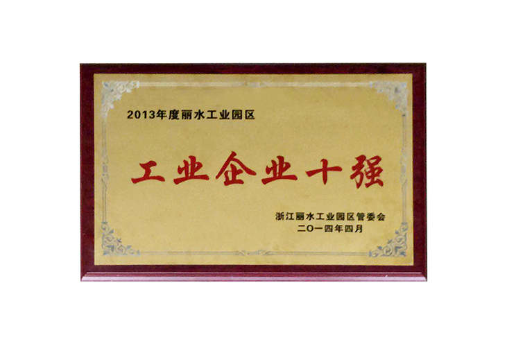 2013年工業(yè)企業(yè)十強(qiáng)